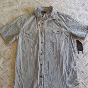 button-down dress shirt or casual shirt